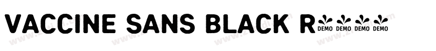 Vaccine Sans Black R字体转换